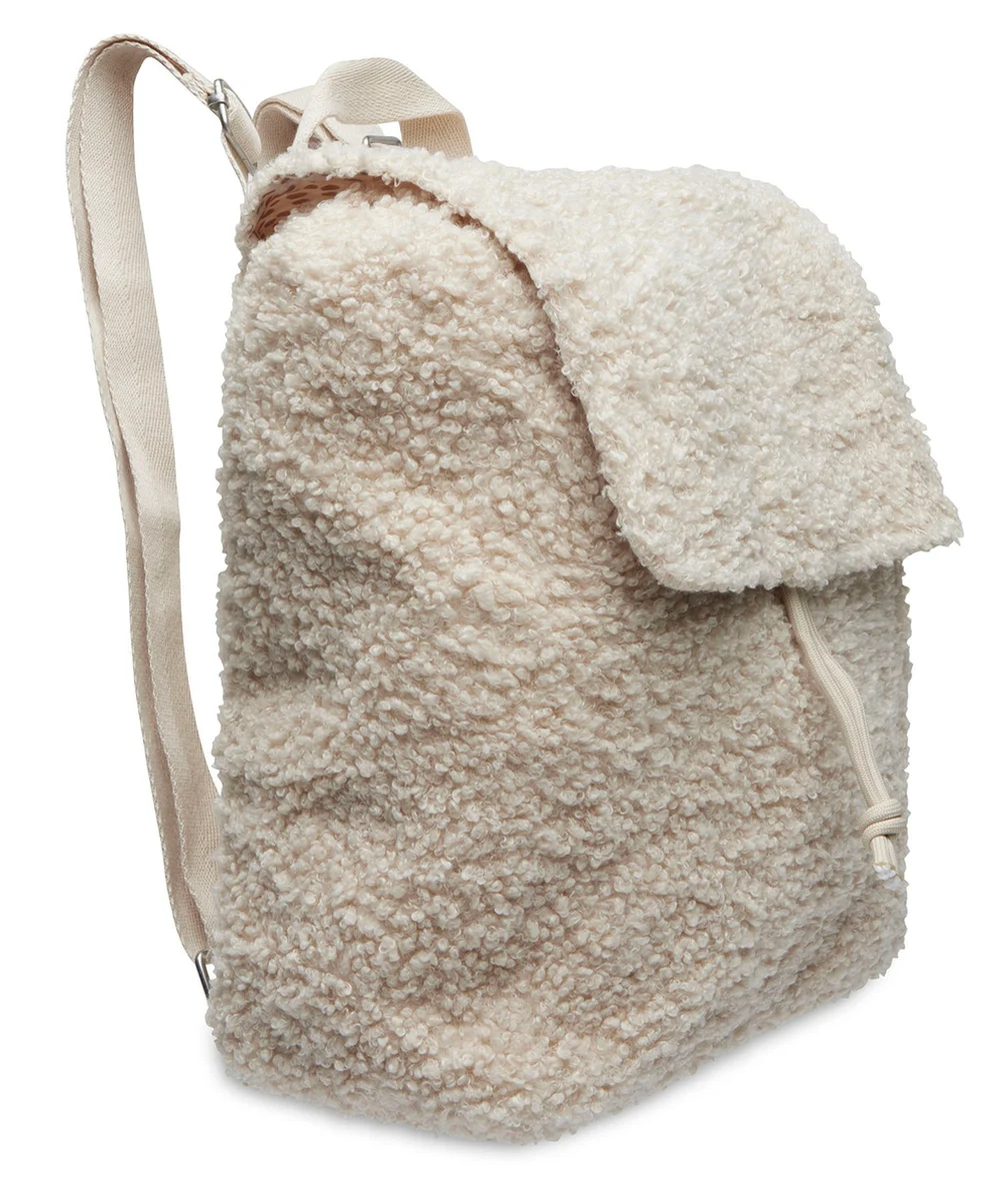 JOLLEINSAC À DOS EN BOUCLETTES BEIGE NATUREL