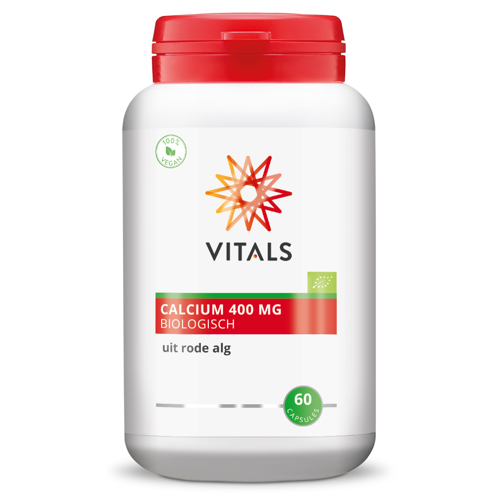 Vitals Calcium 400 mg Biologisch (60 capsules)