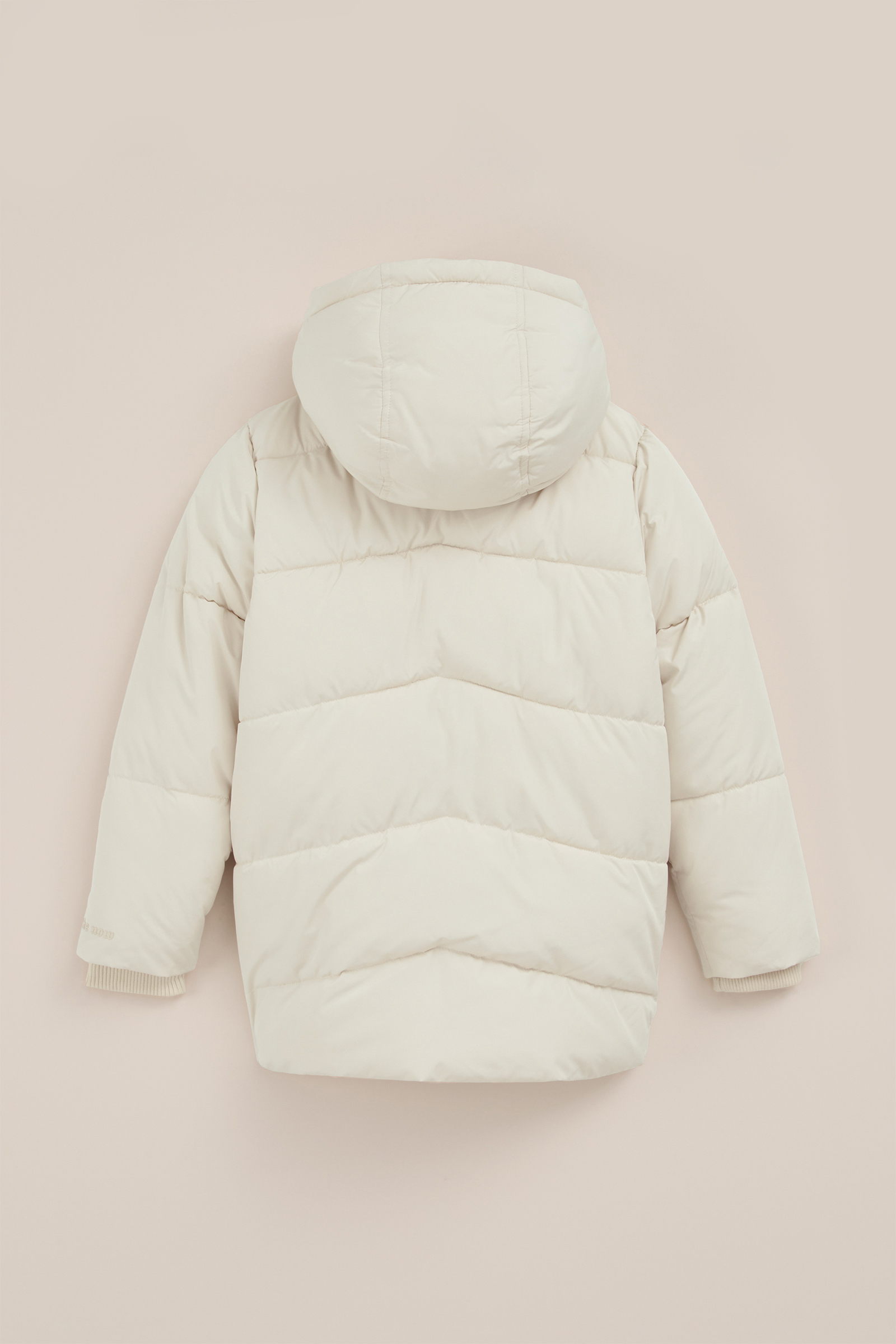 Meisjes gewatteerde jas WE Fashion Wit