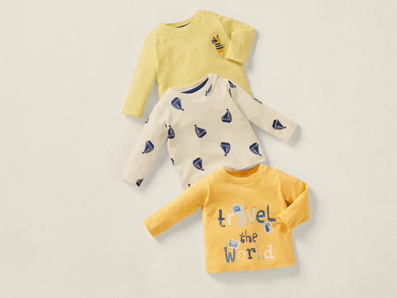 3 baby shirts