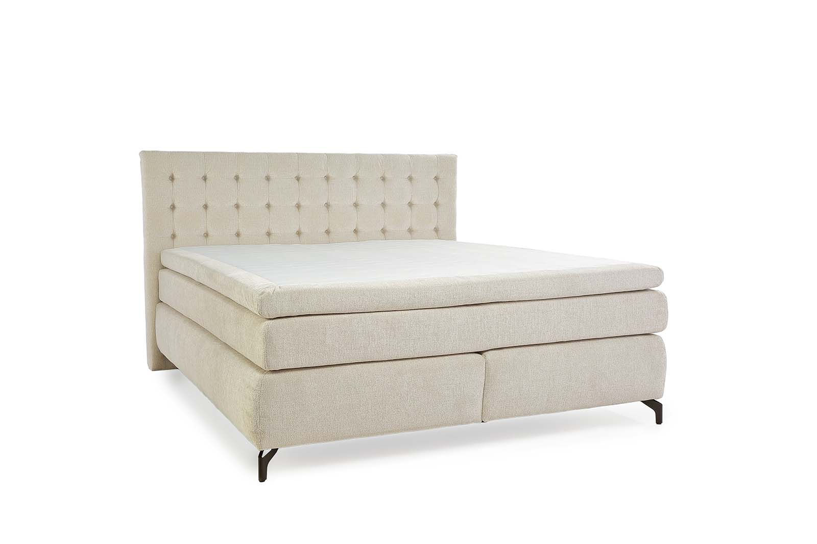 Boxspringbett JESSICA 180 x 200 cm beige
