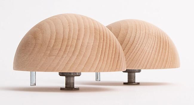 DELTA BOARD - PRISES PAIRE DEMI SPHERE 2-0 100 MM