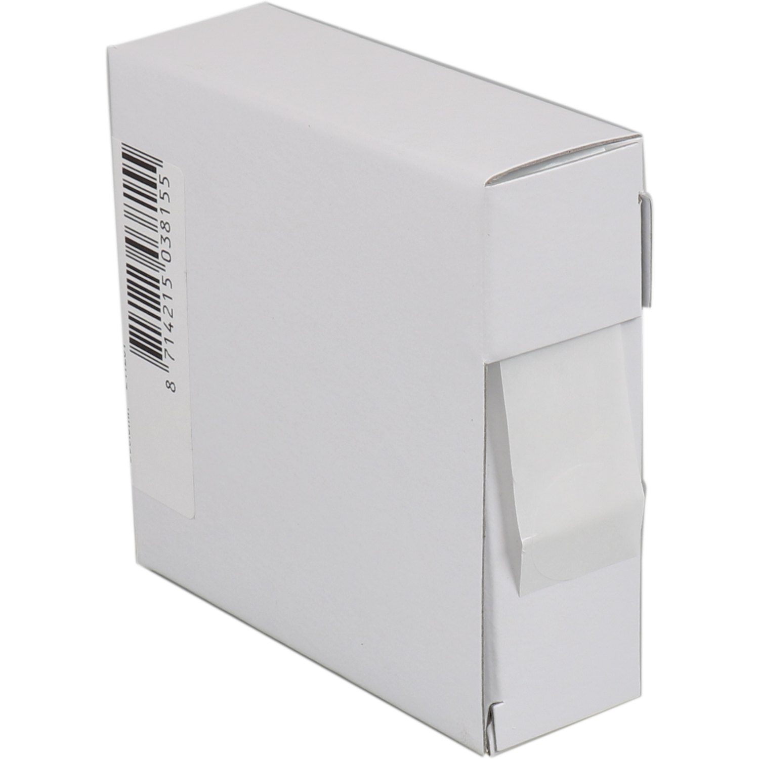 Etiket, Sluitetiket, vinyl, permanent, ∅19mm, transparant