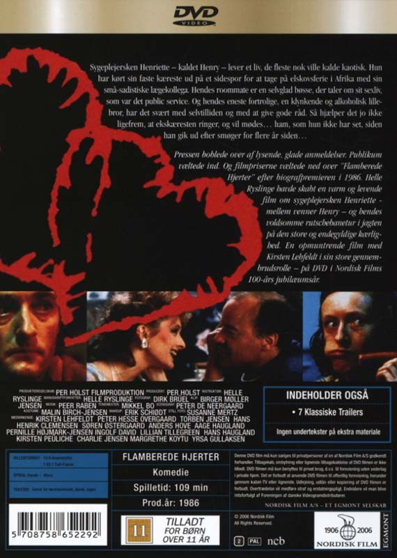 Flamberede Hjerter - DVD