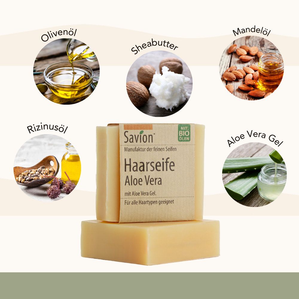 Savion 4+1 Haarseife Aloe Vera
