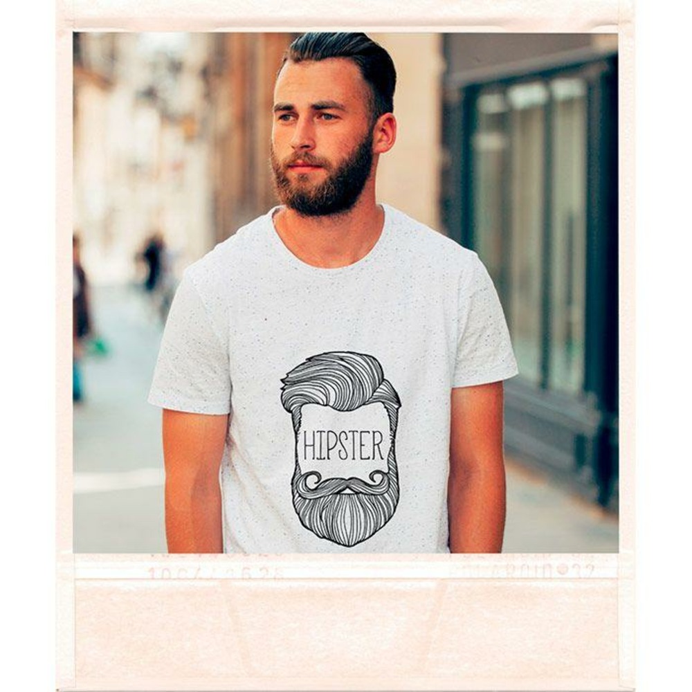 Transfert thermocollant noir & blanc a4 - hipster