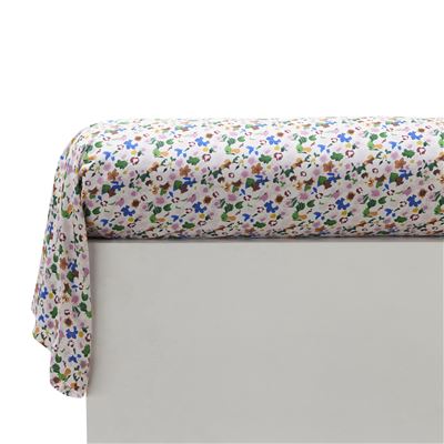 Linge de lit fleurs des champs