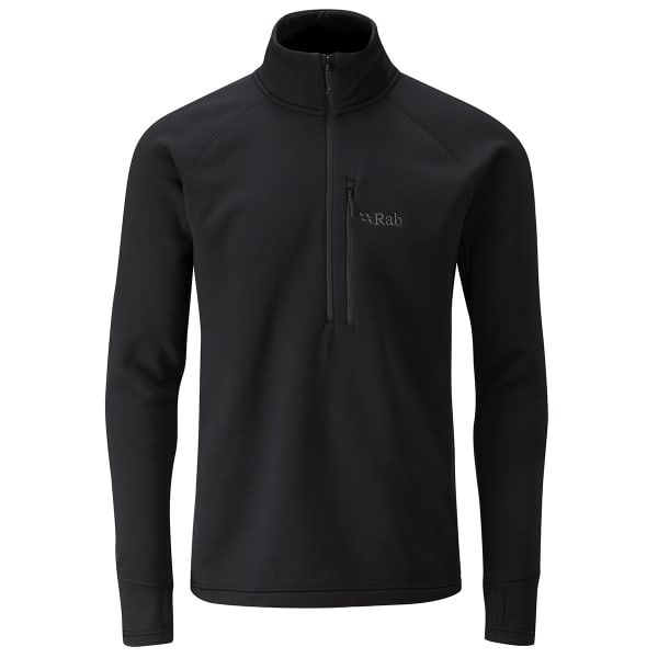 Sweat polaire ski rando RAB POWER STRETCH PRO PULL-ON BLACK