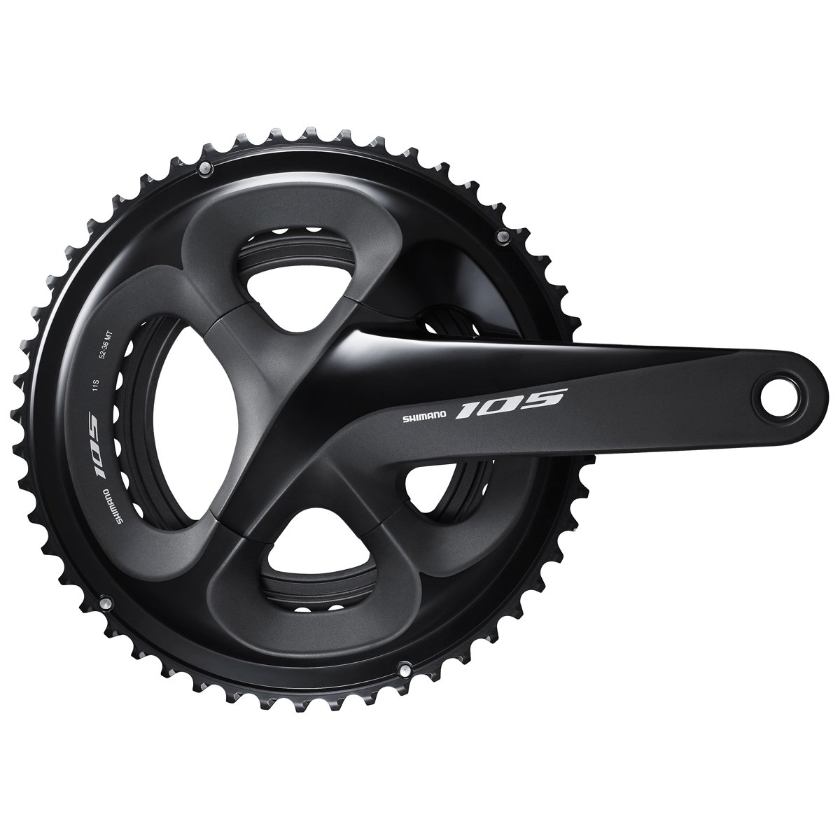 Shimano 105 R7000 Kranksæt Sort 53/39 170 mm