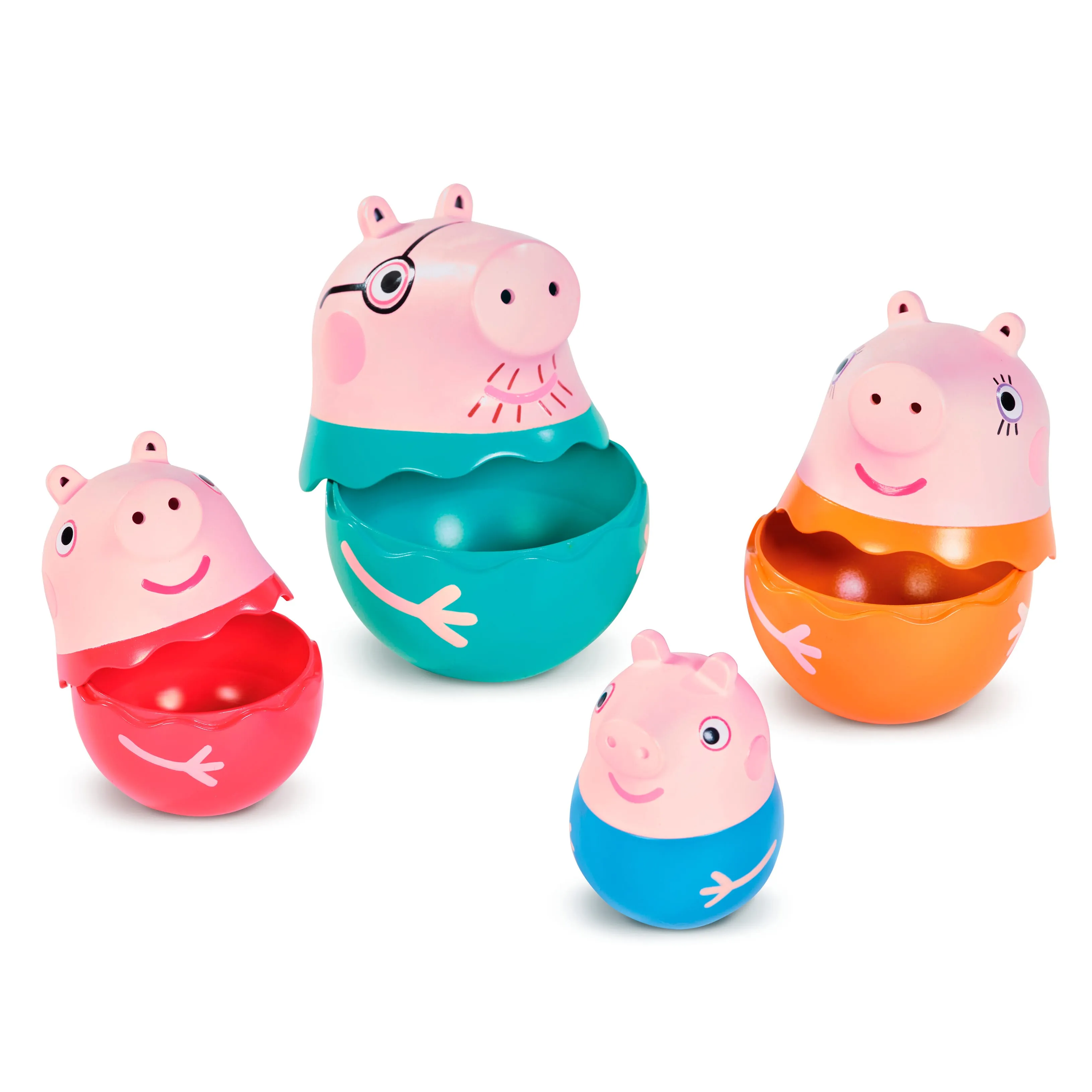 Peppa Pig Famille Peppa à Empiler
