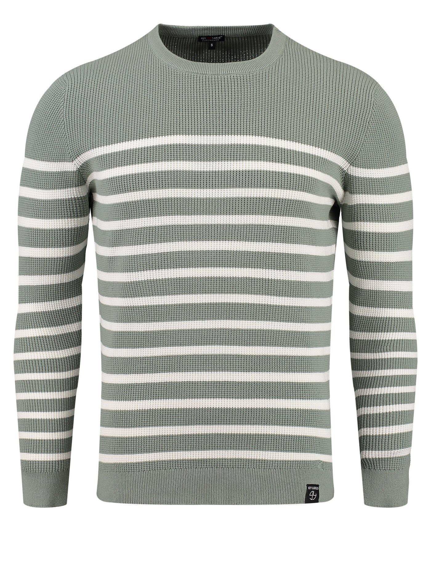 Key Largo| Herren Pullover MST RECORD ROUND