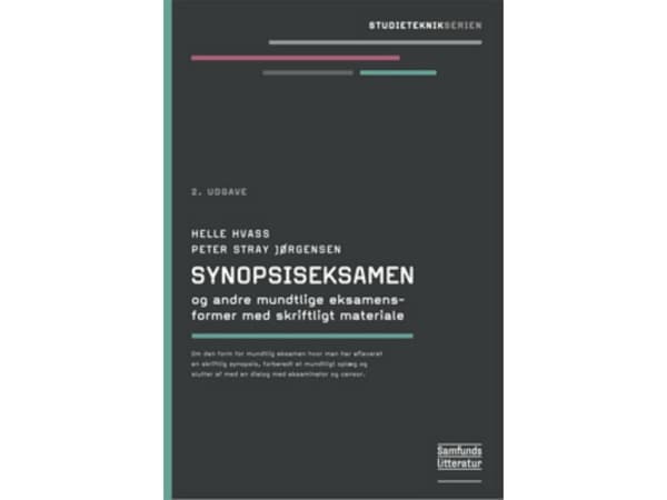 Synopsiseksamen | Helle Hvass og Peter Stray Jørgensen | Språk: Dansk