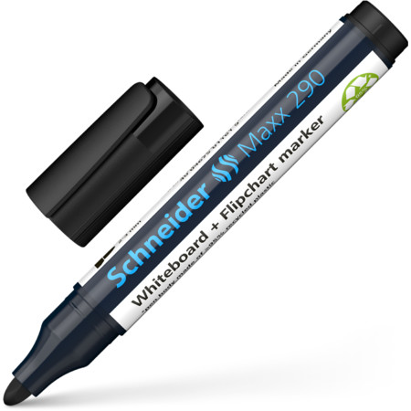Schneider Maxx 290 Whiteboard- und Flipchart-Marker - schwarz - 2-3 mm