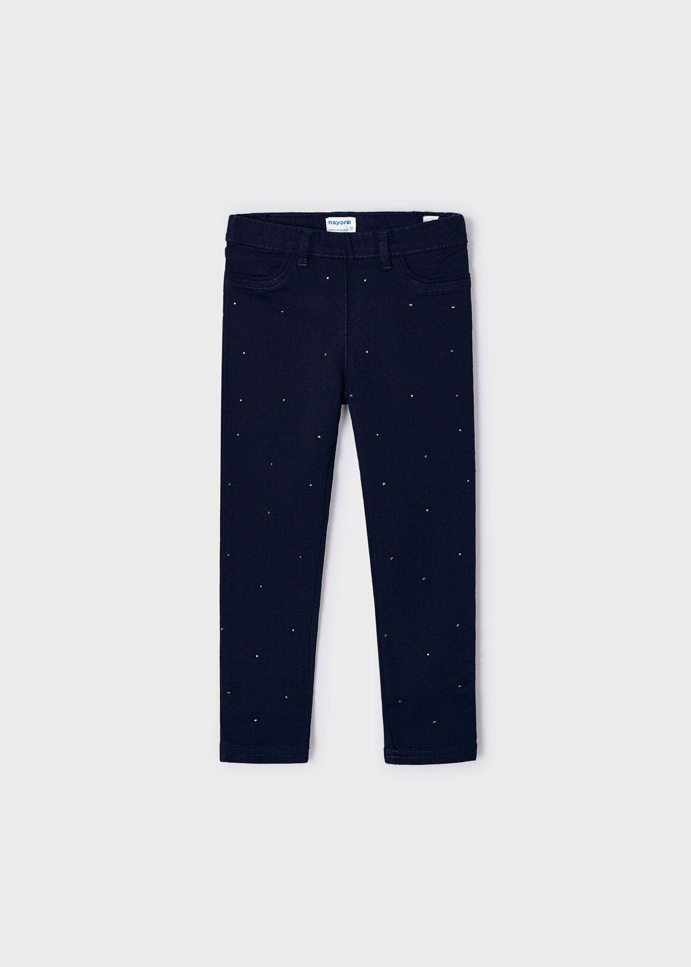 Leggings com strass para meninas