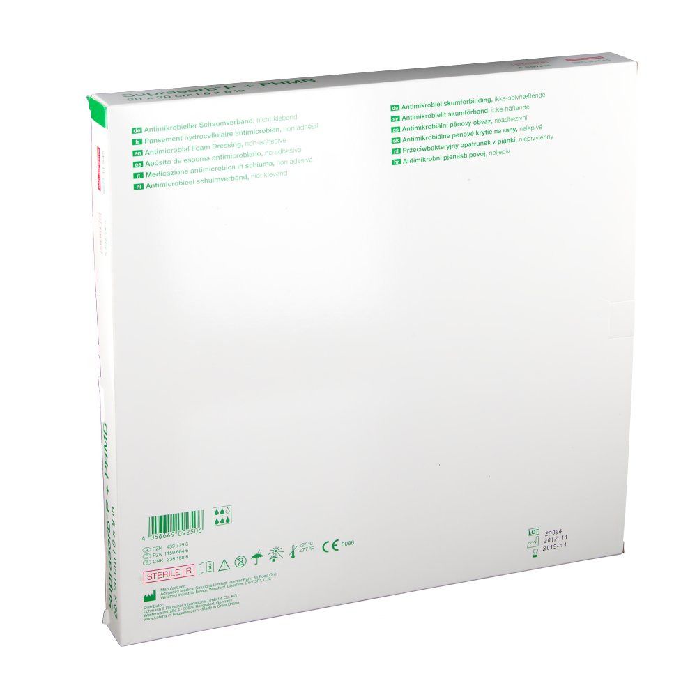 Suprasorb® P+PHMB Schaumverband 20x20 cm