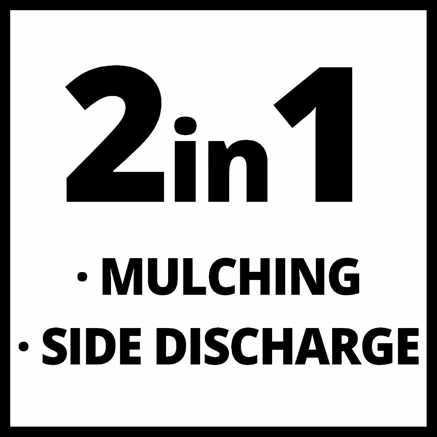 Einhell Tondeuse à gazon sans fil GE-CM 36/48 Li M-Solo Power X-Change (36 V, 48 cm largeur de coupe, jusqu'à 1000 m², fonction mulching) Livré sans B