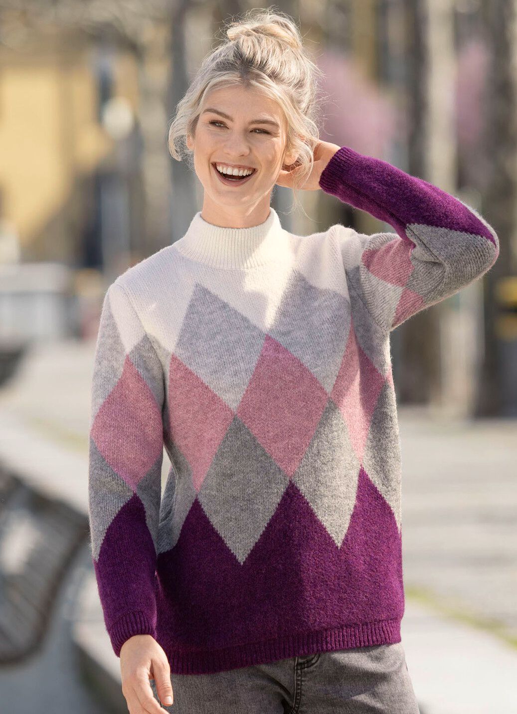 Pullover in sehr flauschiger Qualität