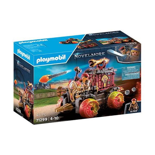 Playmobil Novelmore Bandidos de Burnham Ariete - 71299