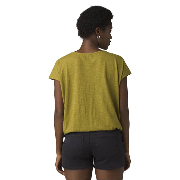 T-shirt PRANA OCUPAS POPOVER W SWEET GRASS