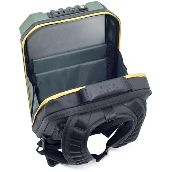 Bagagerie de voyage DELSEY PARIS REMPART SAC A DOS HYBRIDE EXT ARMY