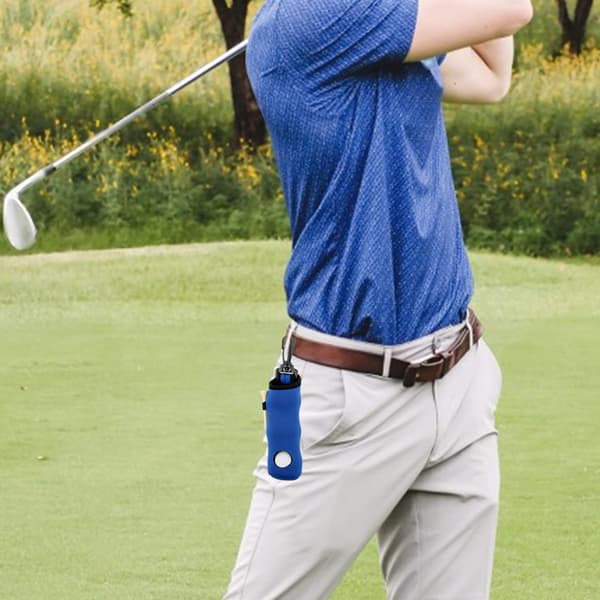INF Golf midjeveske - praktisk å bære 3 golfballer
