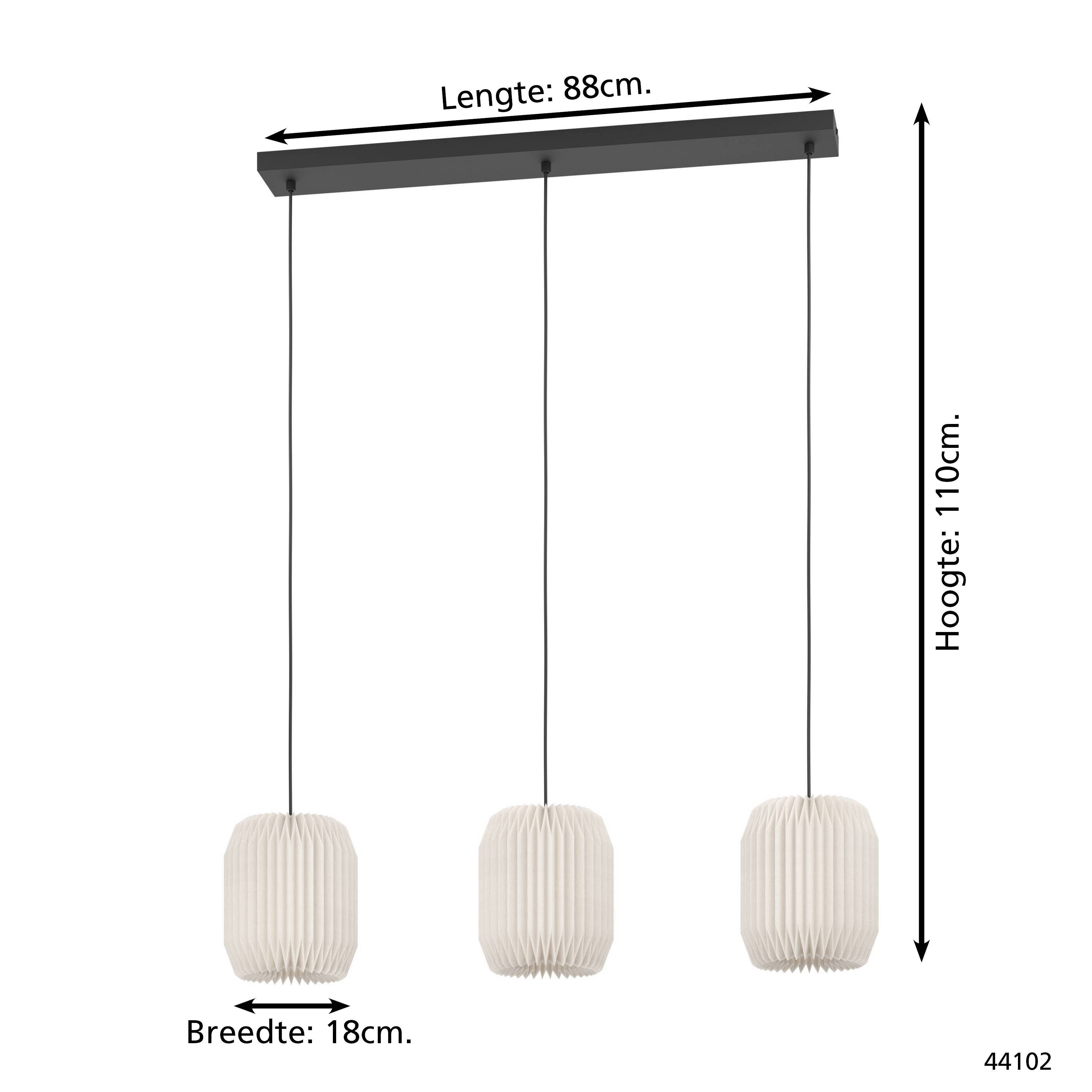 EGLO hanglamp BELGRAVE