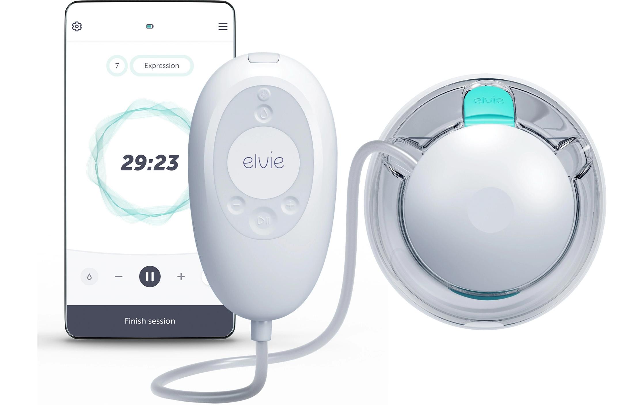 Stride 2 Single<br>Freihändige, elektrische, tragbare Milchpumpe in Krankenhausqualität