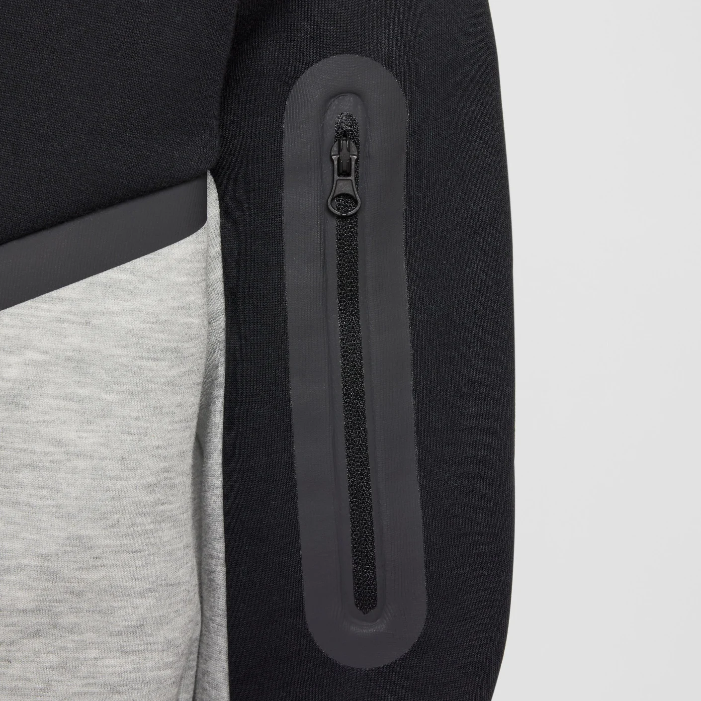 Nike Tech Fleece Sportswear Vest Kids Zwart Lichtgrijs Antraciet