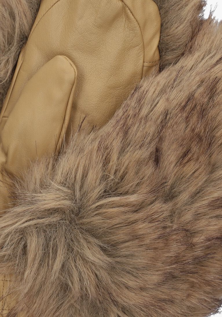camel goldbergh handschoenen hill mittens