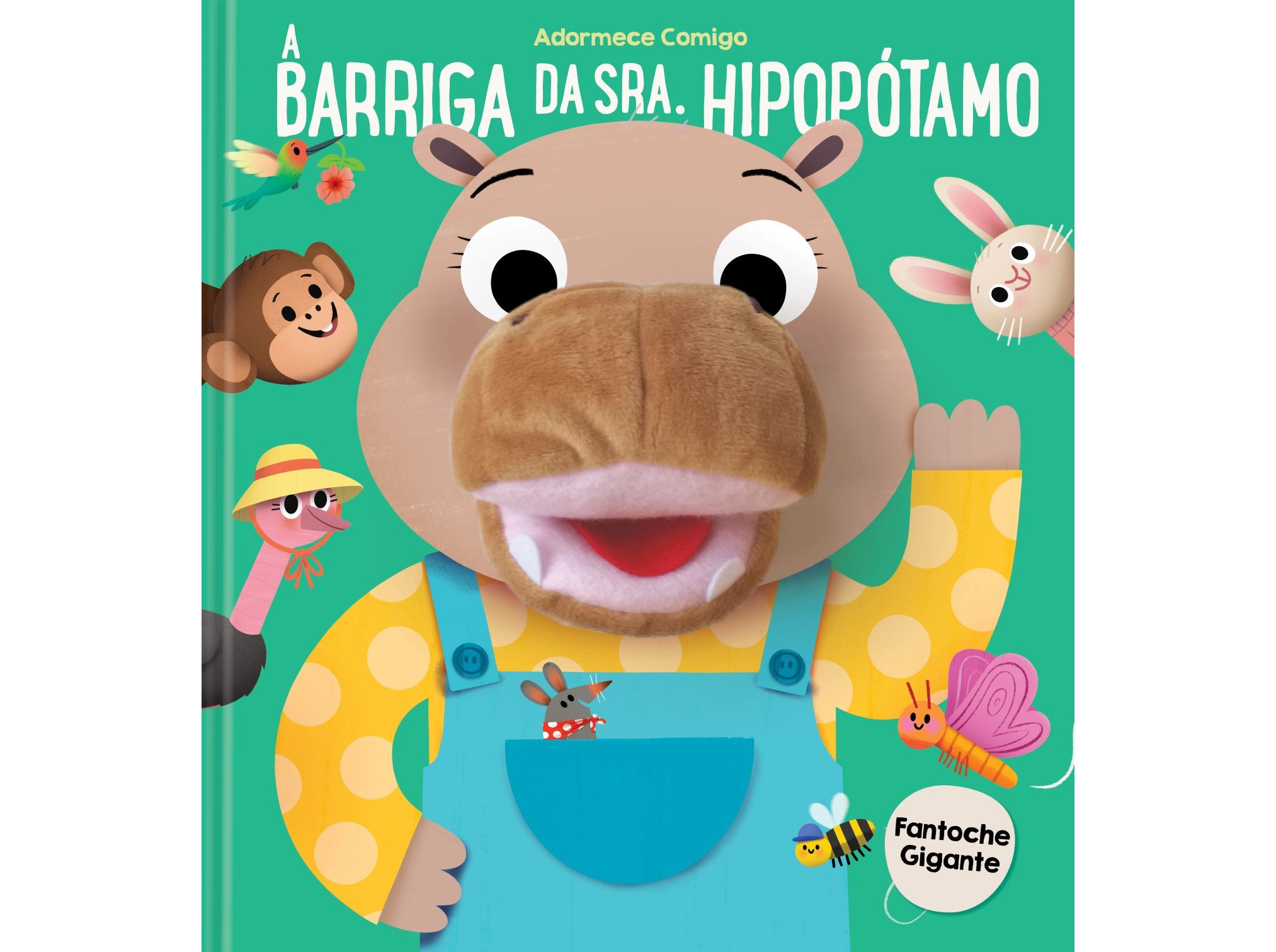 LIVRO ADORMECE COMIGO A BARRIGA DA SRA. HIPOPÓTAMO