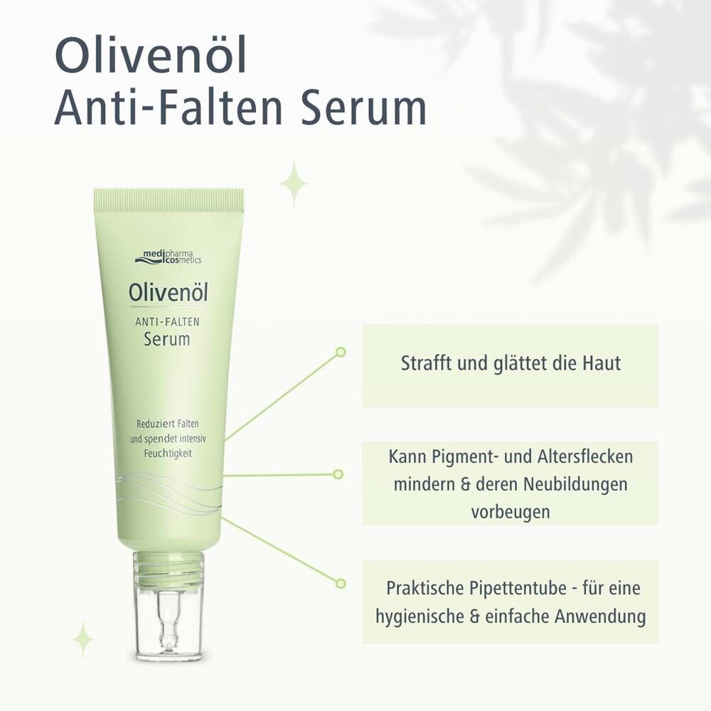 Olivenöl Anti-Falten Serum von medipharma cosmetics