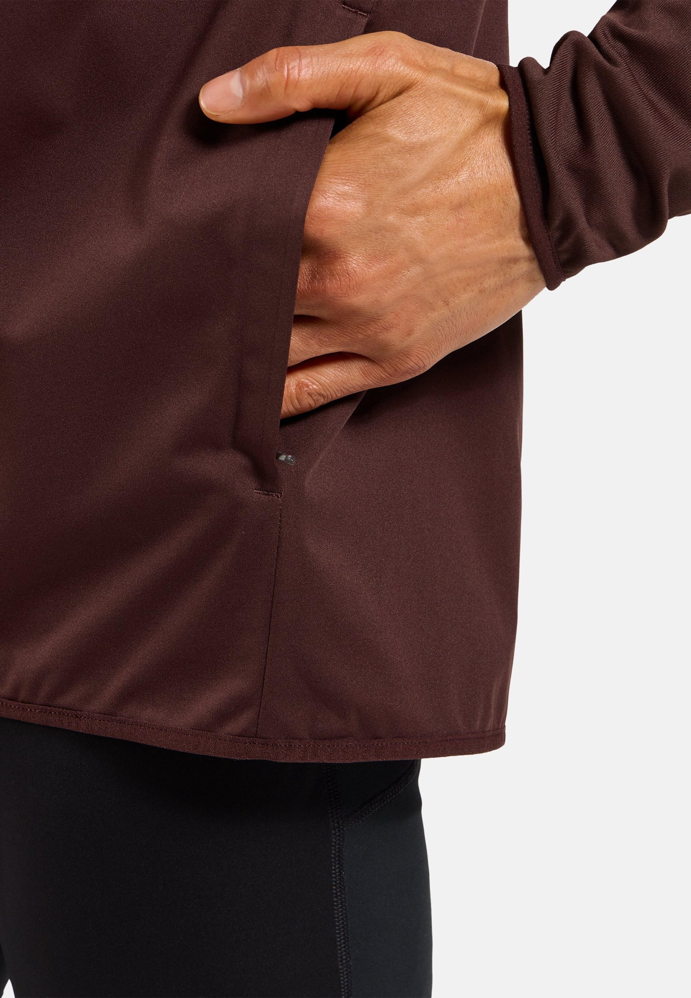 Zeroweight Warm Hybrid-Laufjacke 2.0 in fudge