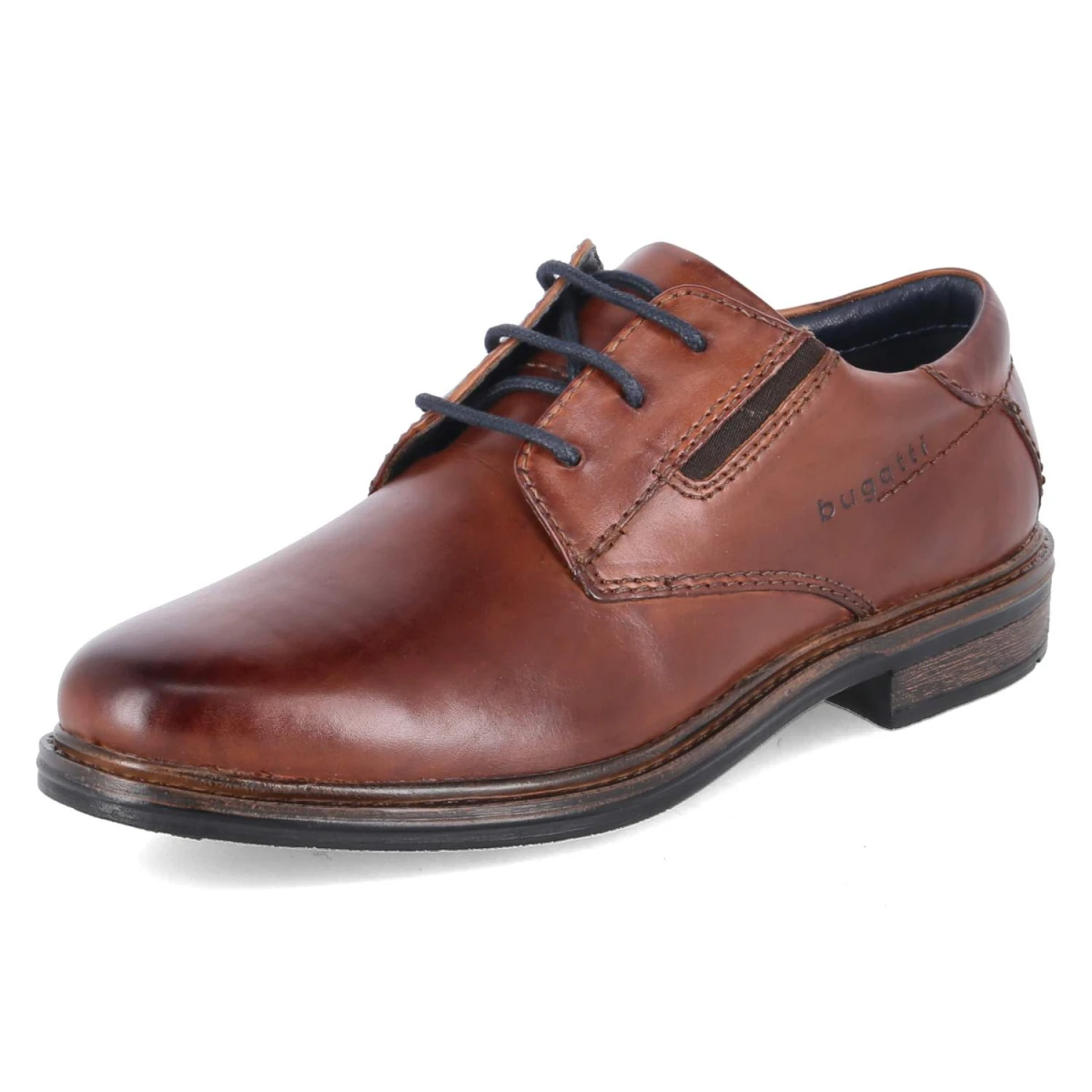 BugattiHalbschuhe - Cognac