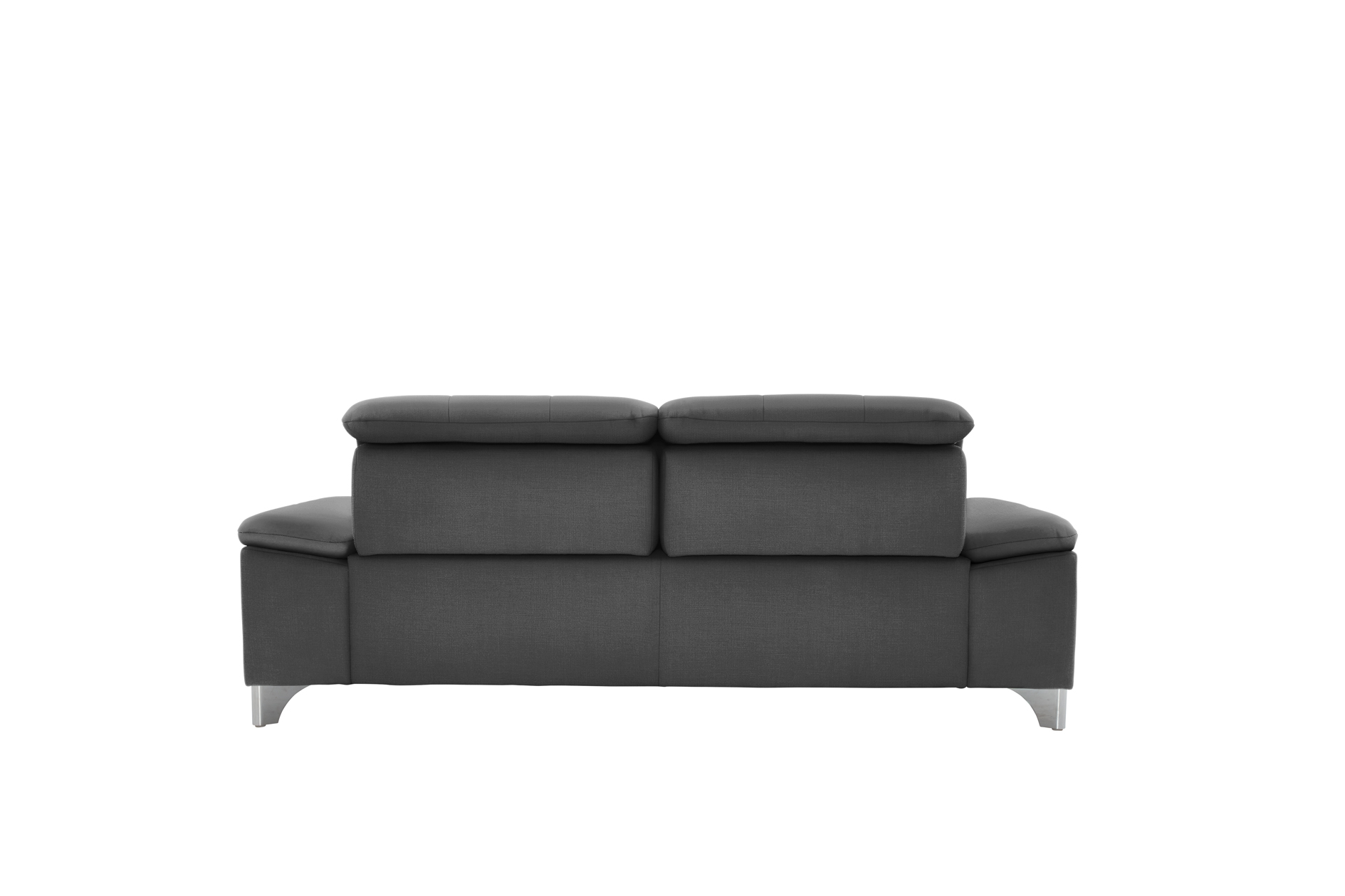 polsterpower 3-Sitzer-Sofa - Miro grau - Basismodell
