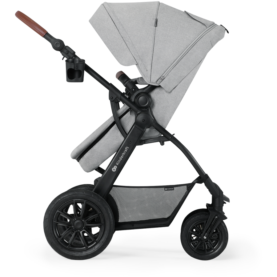 Kinderkraft Kombikinderwagen 3 in 1 XMOOV light gray
