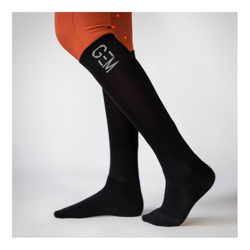 Gem WINTER - Chaussettes équitation noir