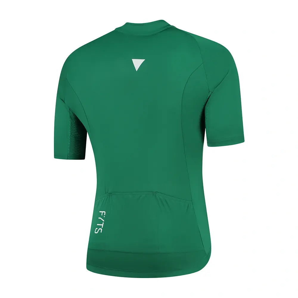 FYTS SNLST Fietsshirt Korte Mouwen Groen Heren