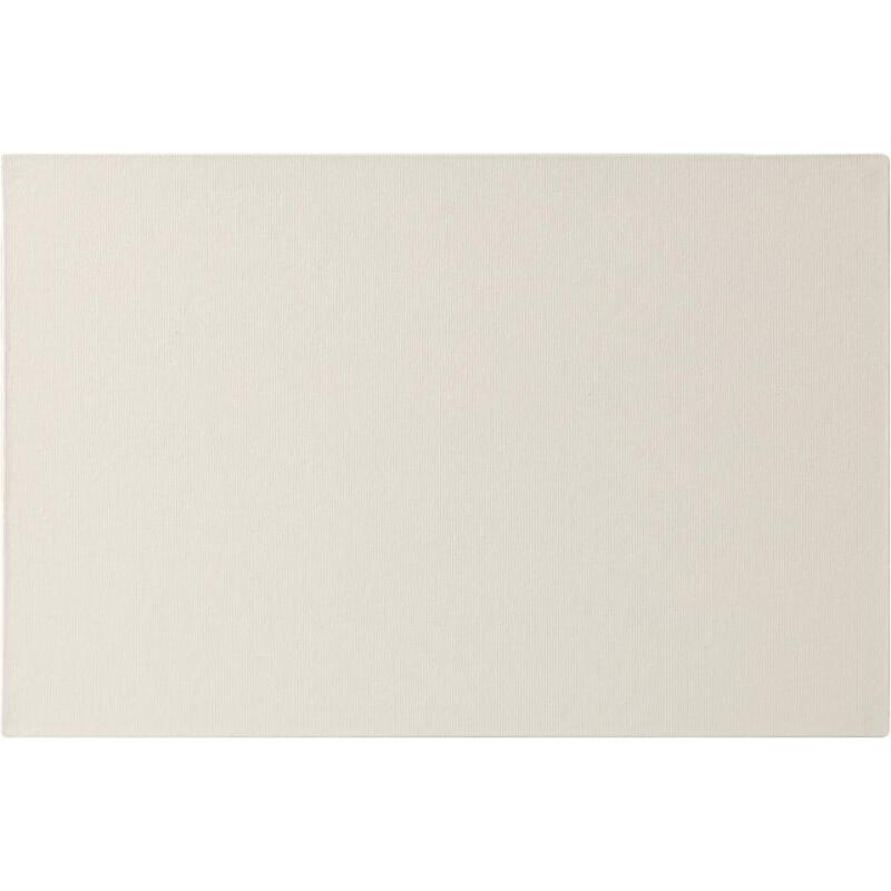 Prêt à peindre carton toilé 41x27cm 3mm 6P - Blanc