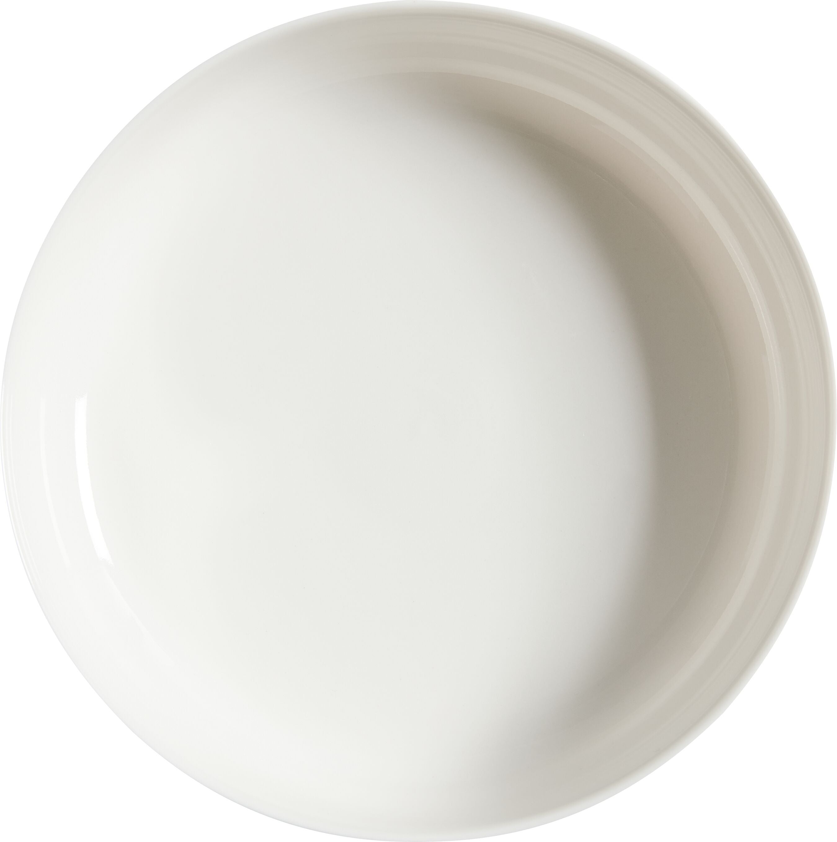 NUANCES Schüssel - Weiss / H: 4.4 cm
