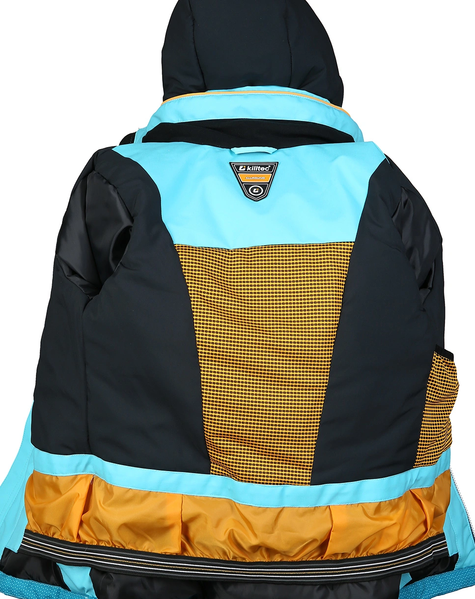 Funktionsjacke KSW 183 GRLS SKI in helltürkis/schwarz