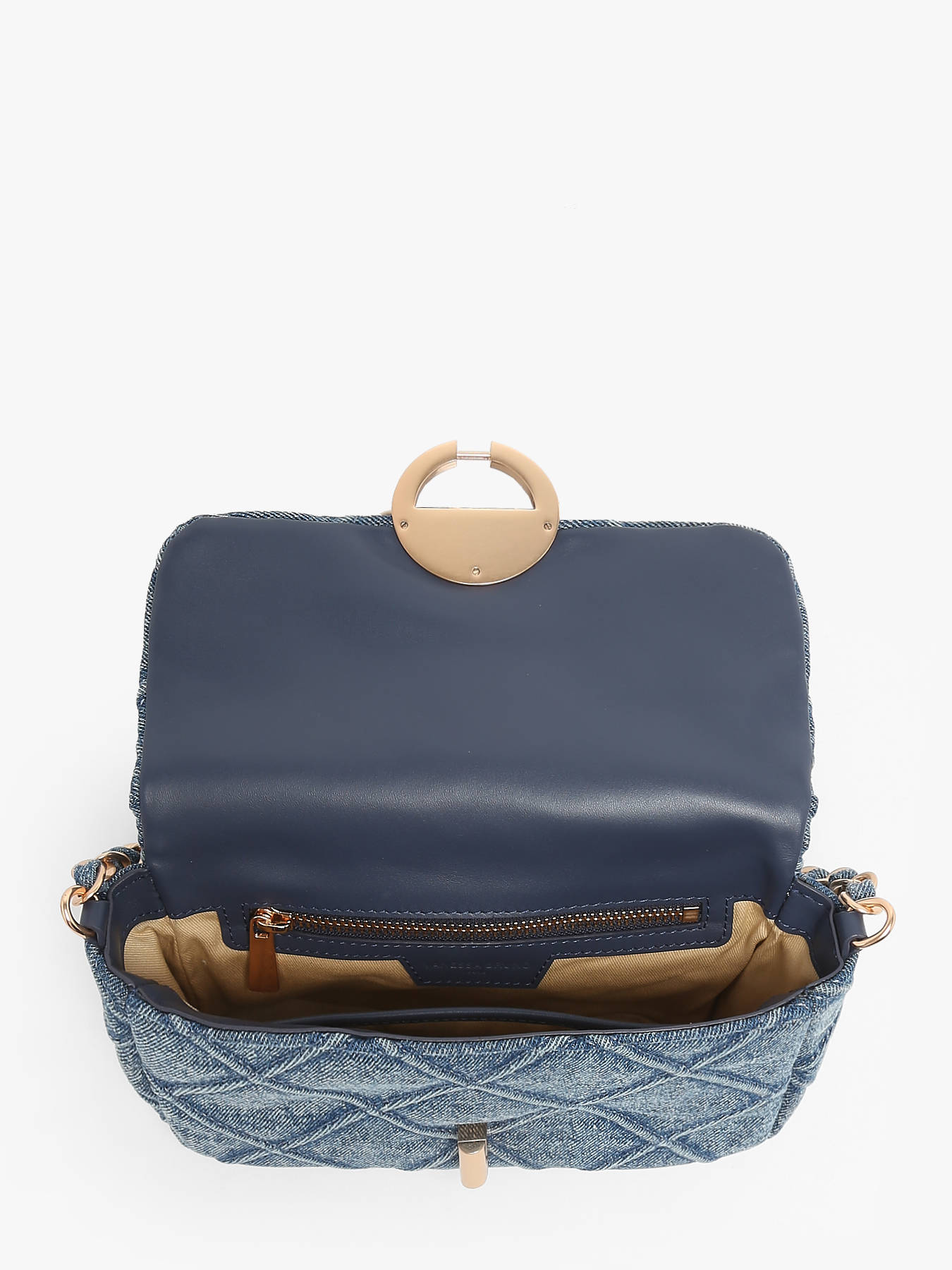 Moyen sac bandoulire Moon denim VANESSA BRUNO