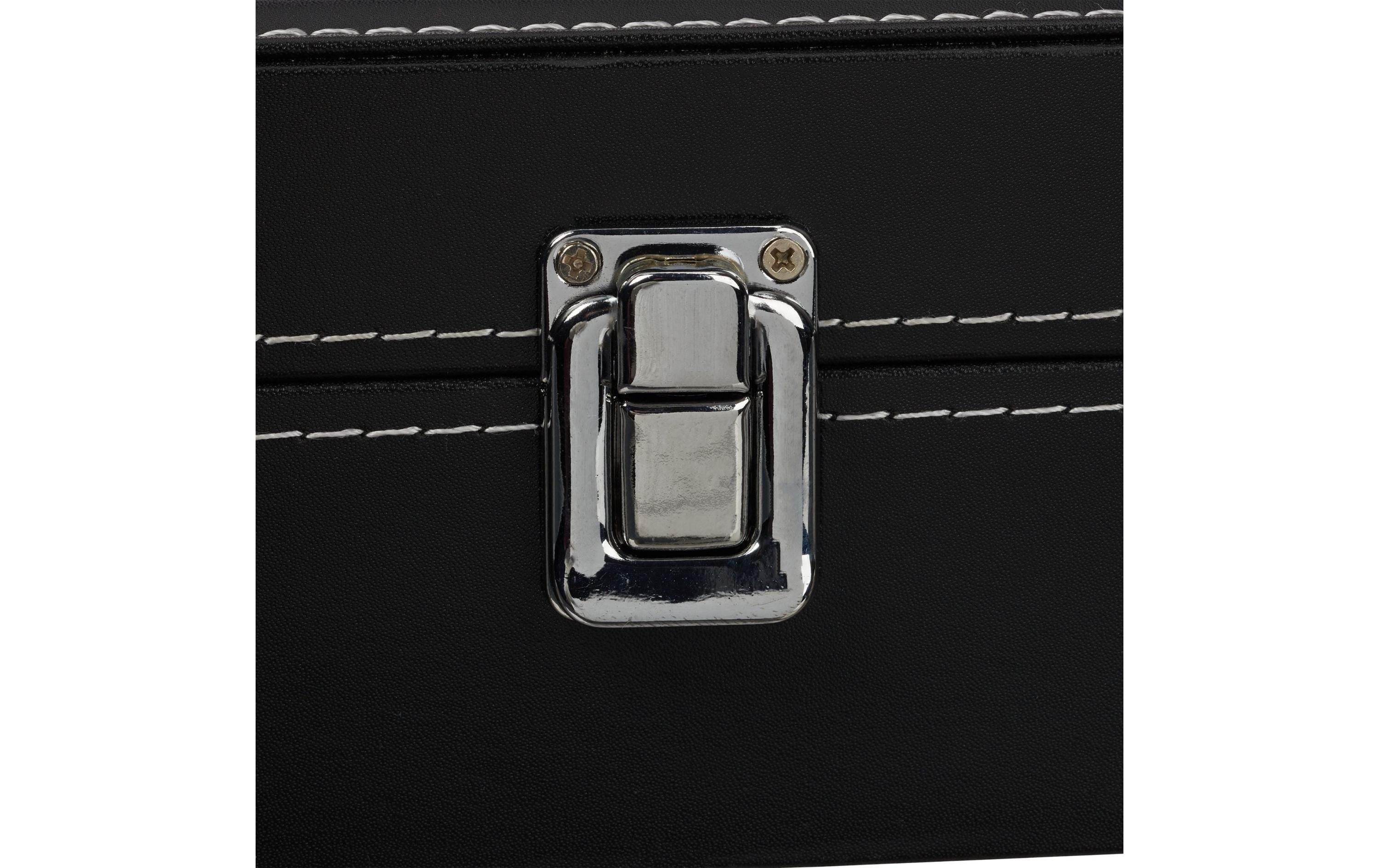 Brillenbox für 8 Brillen 8 cm, SchwarzBrillenkasten