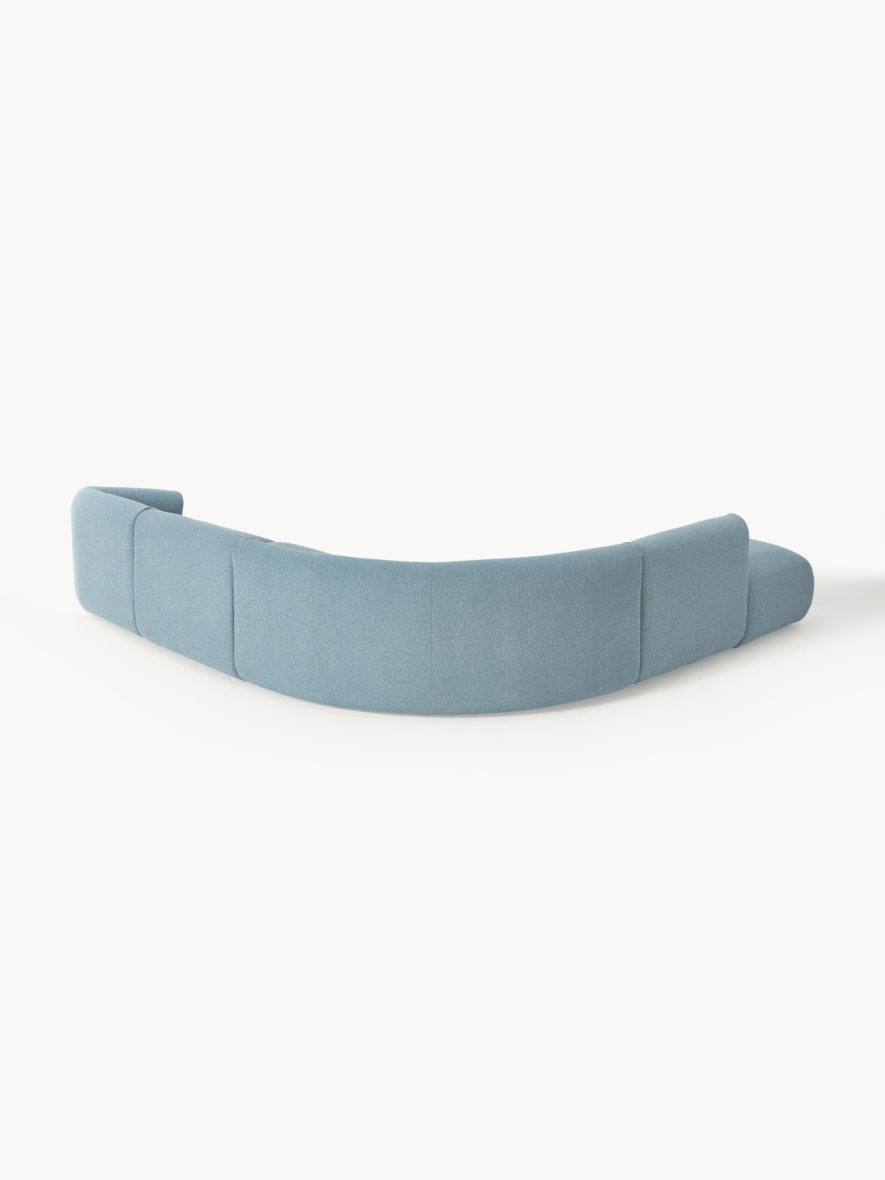 Modulaire bouclé hoekbank Sofia (4-zits)