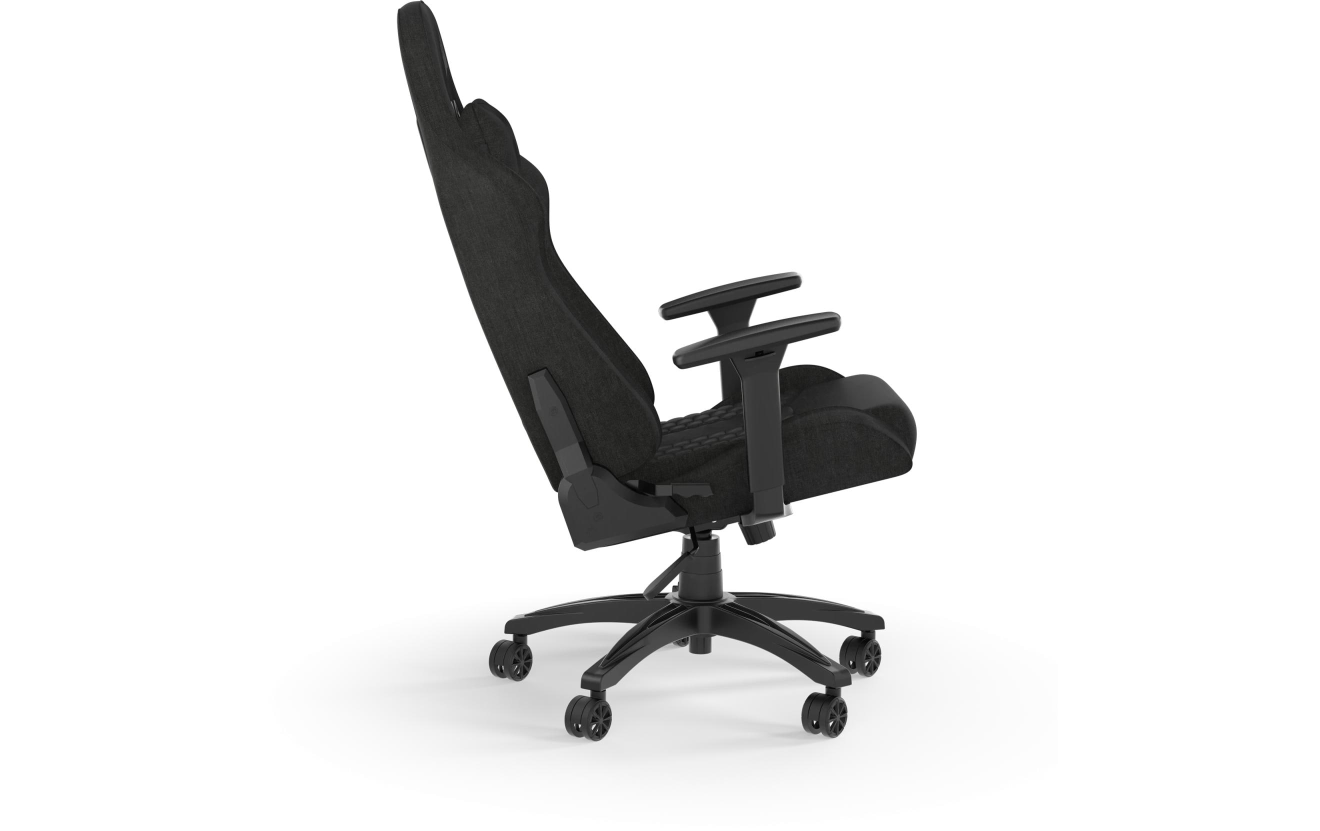 Gaming-Stuhl TC100 Relaxed Stoff Schwarz<br>Gaming-Computerstuhl mit 120 kg Belastbarkeit