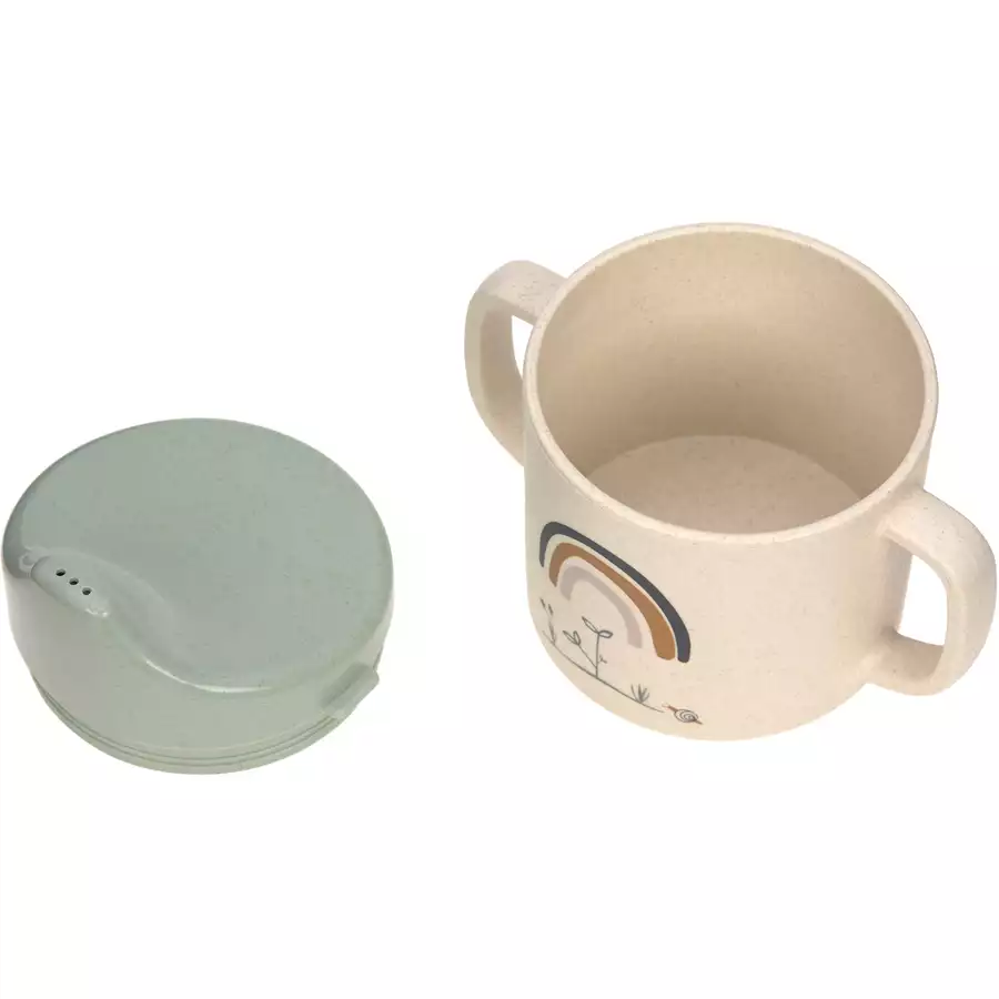 LÄSSIG Trinklernbecher mit Henkel Garden Explorer