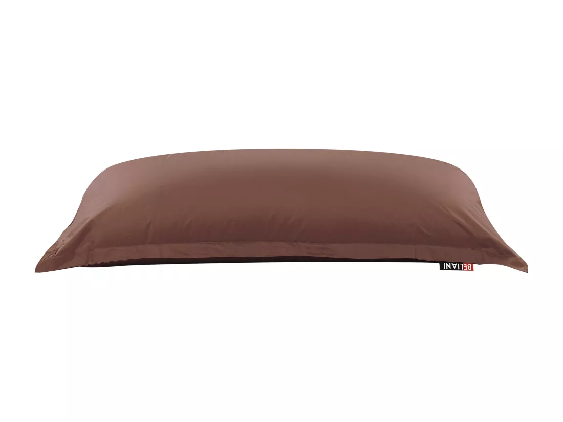 Pouf poire 300 L FUZZY 140 cm 180 cm Marron