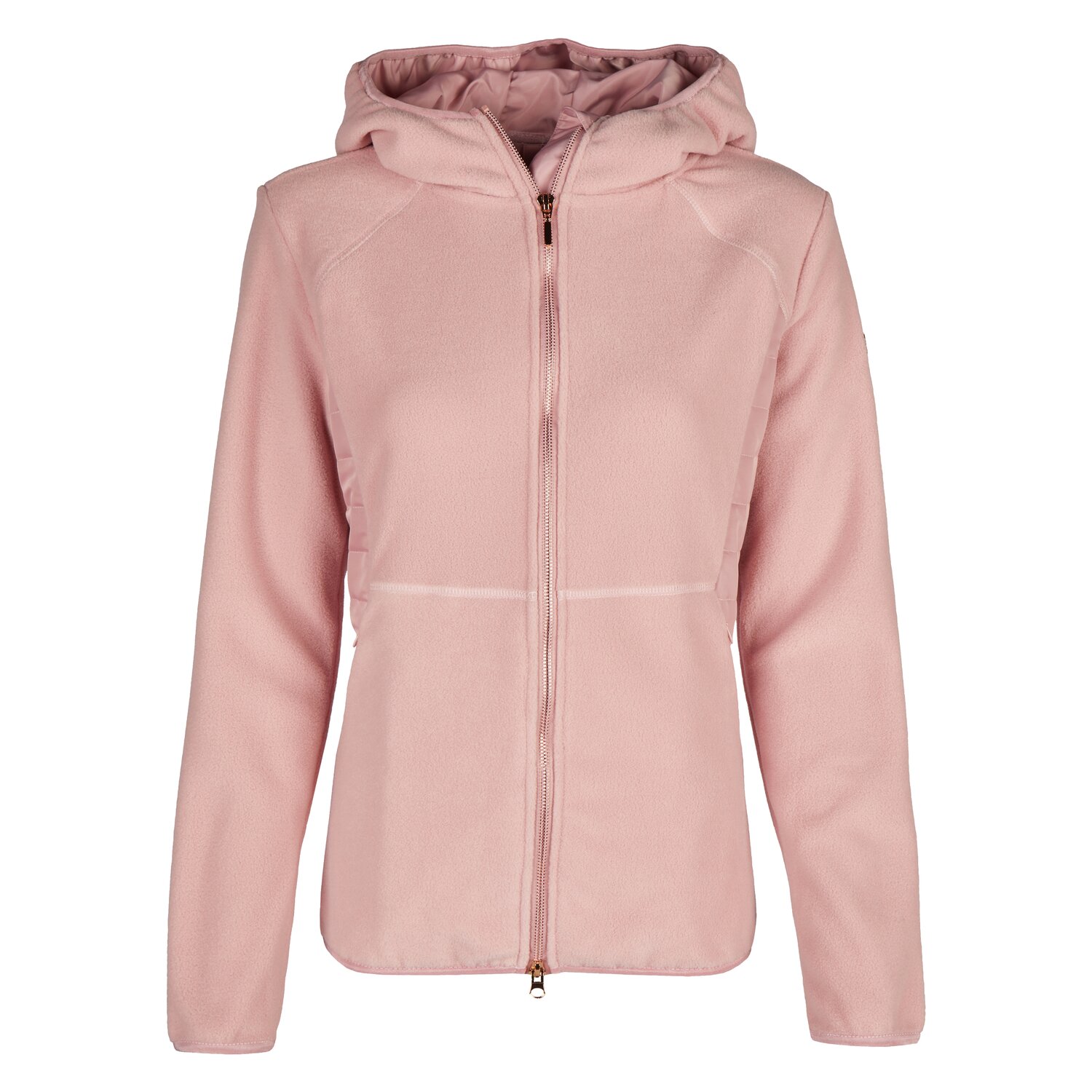 ESKADRON Heritage Fleecejacke Zip-Hood  - pearl rose