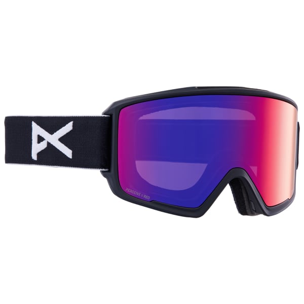 Masque de ski ANON M3 MFI W/SPR BLACK/PRCV SUN RED