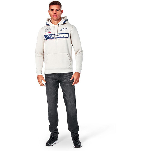 Alpinestars - Sweat à capuche Conversion Blanc cassé