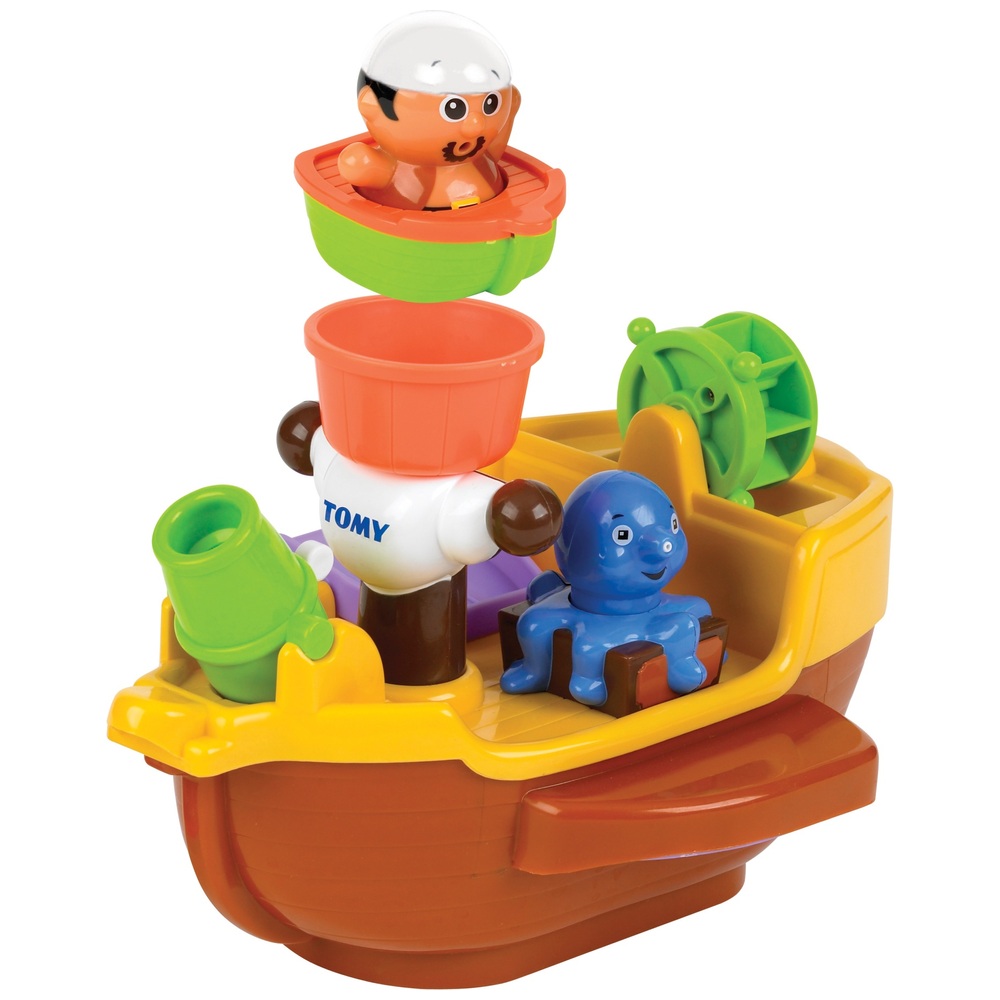 TOMY Toomies Piratenschiff Badespielzeug